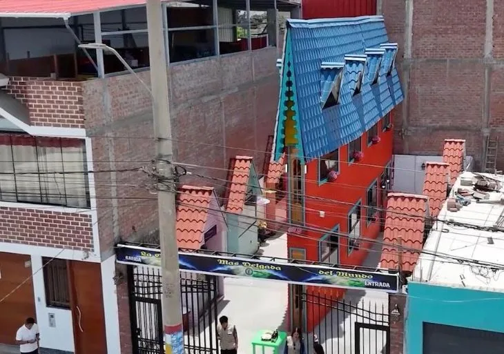 Dom szeroki na 63 centymetry. W Peru powstał kandydat do tytułu najwęższego domu świata